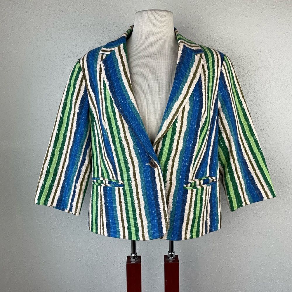 Coldwater Creek Blazer Jacker Size Petite 12 EUC